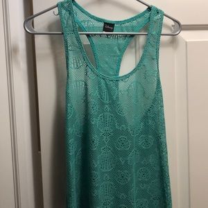 Disney the little mermaid sheer swim cover up